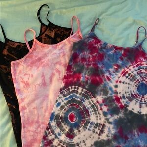 Colorful Tie-Dye Camisole Set